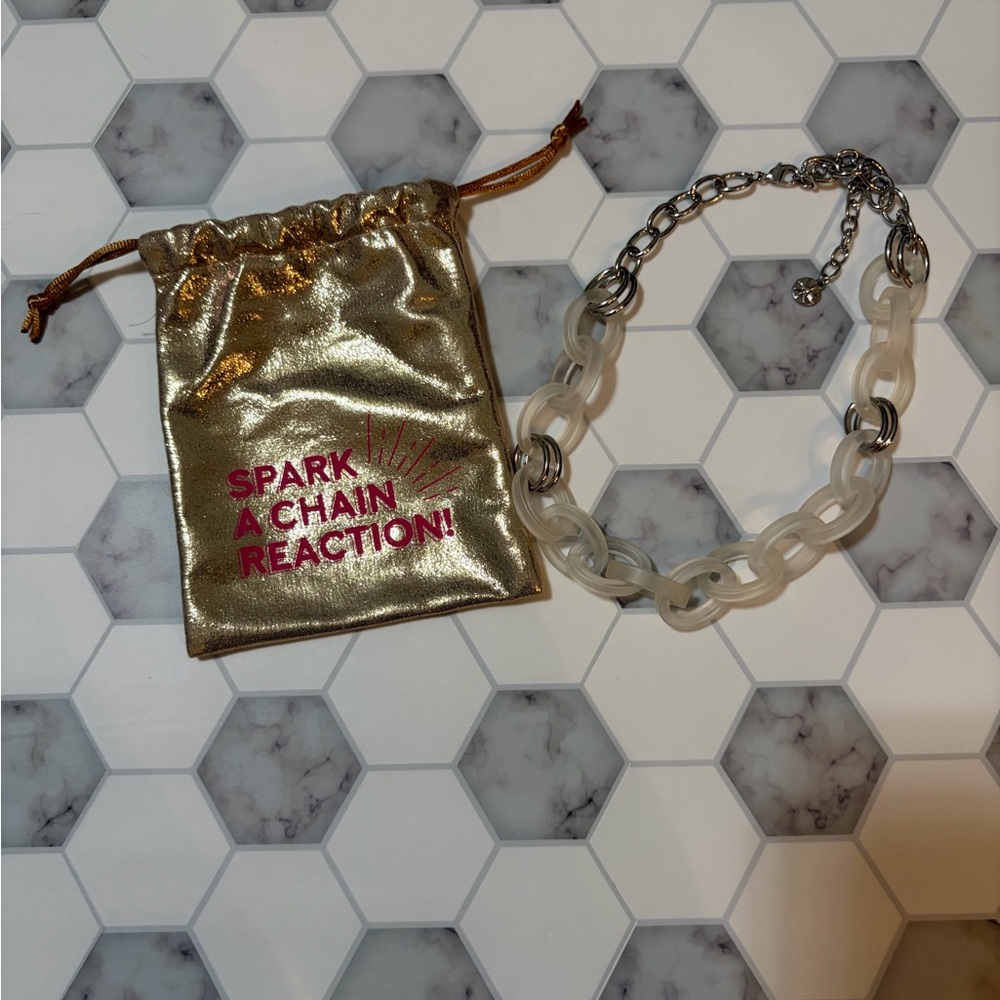 Gold and Silver Chain Necklace